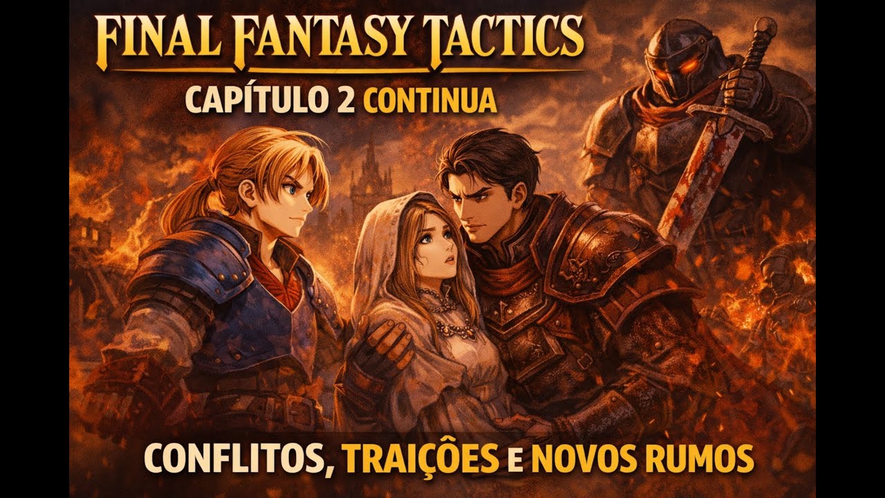 A Guerra se Intensifica: Continuação do Capítulo 2 | Final Fantasy Tactics PSP (PT-BR)