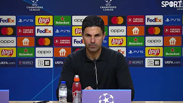 Mikel Arteta press conference after Arsenal lose to Porto.