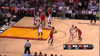 Bulls Triangle Offense: N.2. Pass to the Top to PP Action (Backdoor Cut)