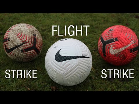 BEST FOOTBALL OF 2020? | THE PREMIER LEAGUE STRIKE & NIKE FLIGHT FOOTBALL REVIEW & TEST - YouTube