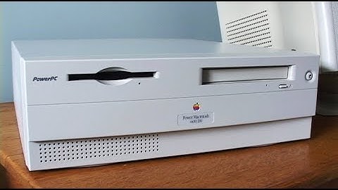 The Power Macintosh 4400