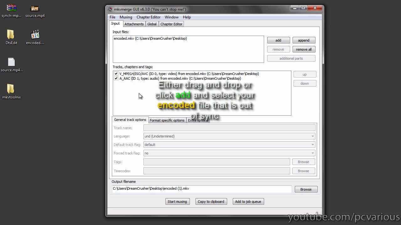 mkvtoolnix sync audio mkvtoolnix sync audio