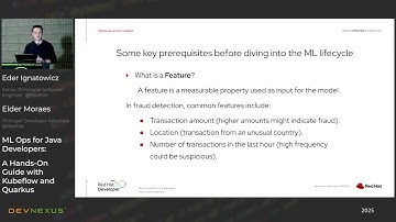 Devnexus 2025 - #MLOps for #Java Developers  A Hands On Guide with #Kubeflow and #Quarkus