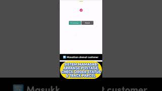 SISTEM MAMASAB: POSTAGE, ORDER STATUS, TRACK PARCEL