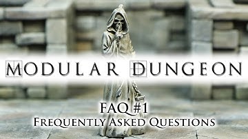 Modular Dungeon: FAQ #1 (Kickstarter project powered by TWS)