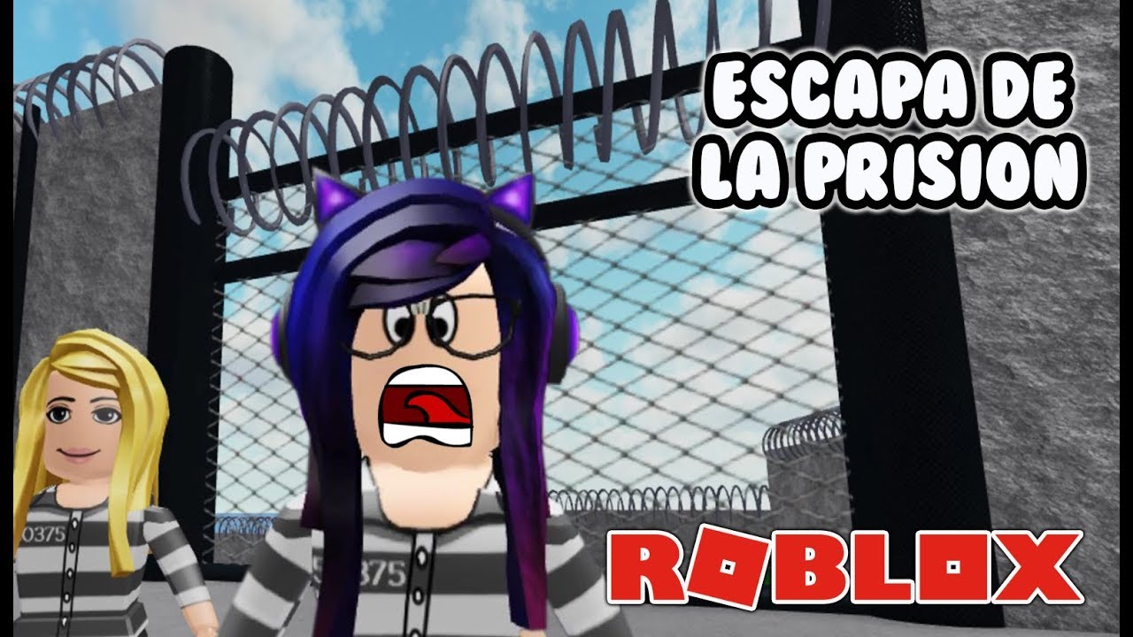 Escapa De La Prision En Roblox Escape Jail Obby Kori Youtube