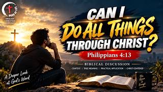 Philippians 4:13 Is NOT What You Think! | The True Biblical Meaning