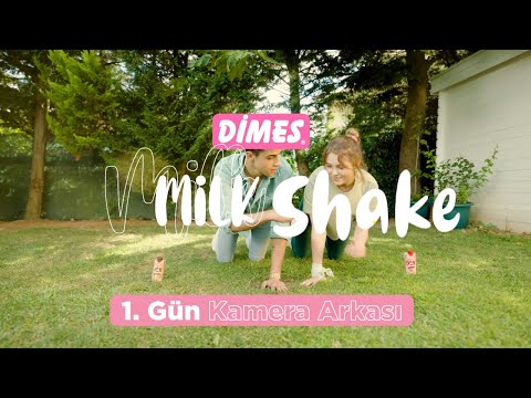 DİMES Milkshake | Reklam Filmi Kamera Arkası 1. Gün! Ortamı Nasıl Salladık? 🍪🍌🍓🍫