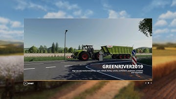 FS19 Map First Look - GreenRiver2019 v1.0.0.0