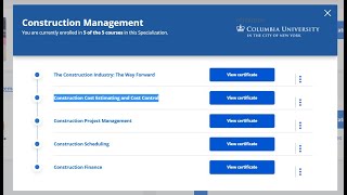 coursera Quiz answers Construction Cost Estimating and Cost Control #construction  #estimating