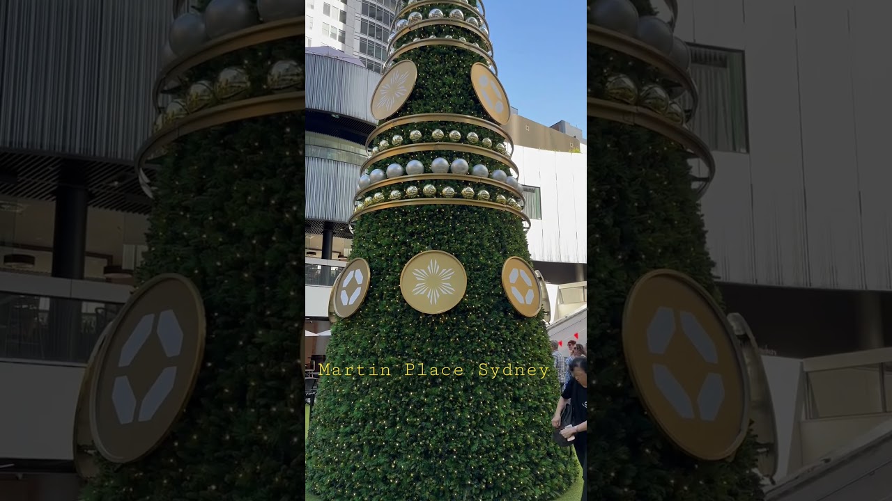 Sydney Martin Place Christmas Tree