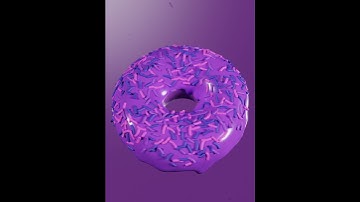 3D Spooky Donut Animation (Blender Tutorial)