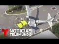 Captan en video la caída de una avioneta en Florida | Noticias Telemundo