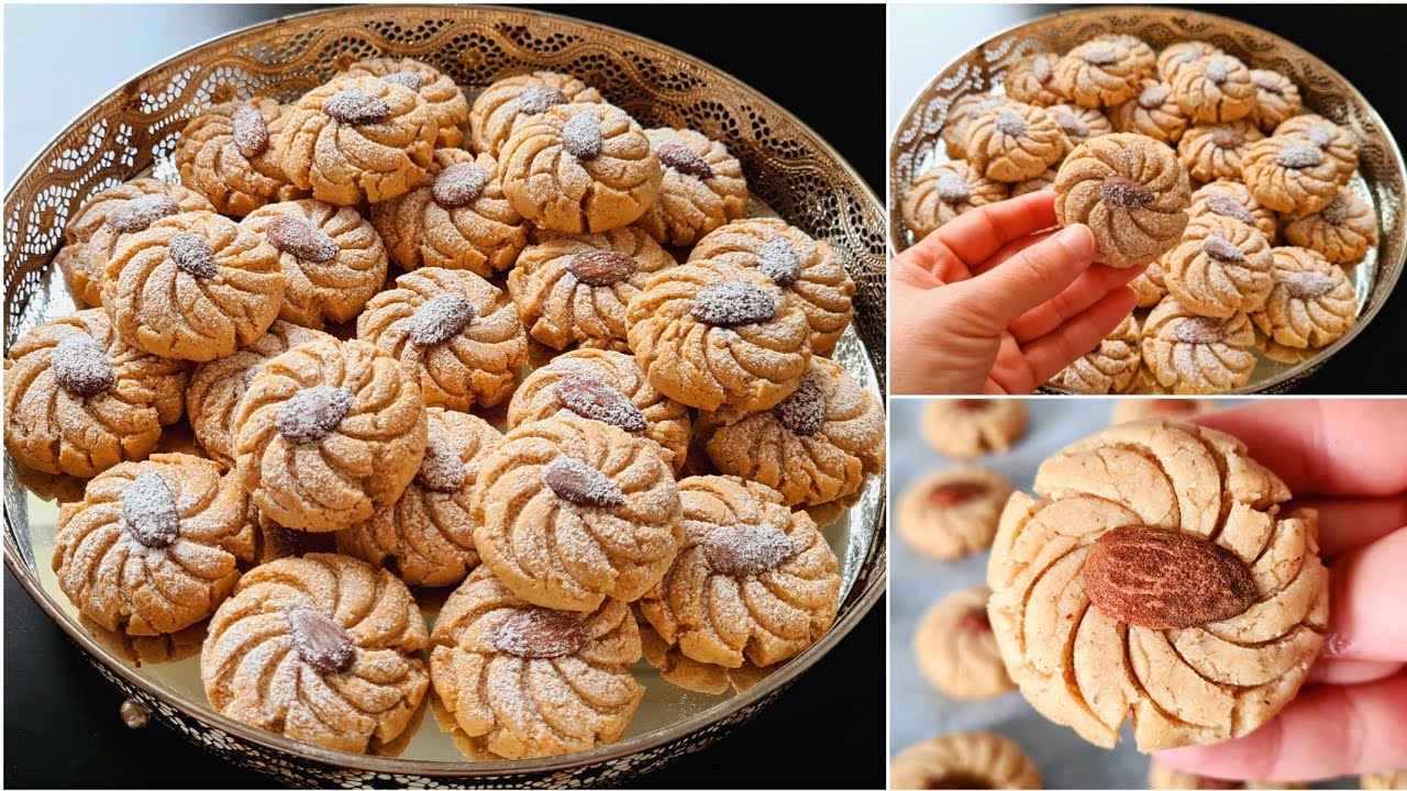 أسهل و أسرع حلوة لشرب الشاي. بدون زيت ولا بيض مذاق خطير ومكونات بسيطة مقومة مقرمشة تذوب في الفم toop