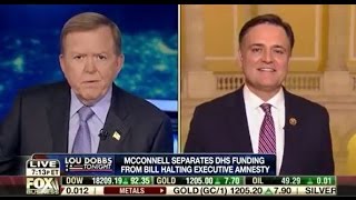 Rep. Messer discusses DHS funding and amnesty with Lou Dobbs of Fox Business