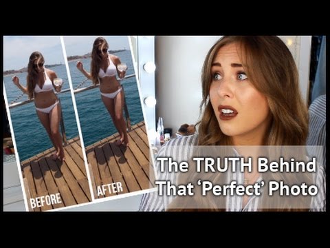 SHOCKING: Influencer edits body to look thinner in just 90 seconds!!! | xameliax