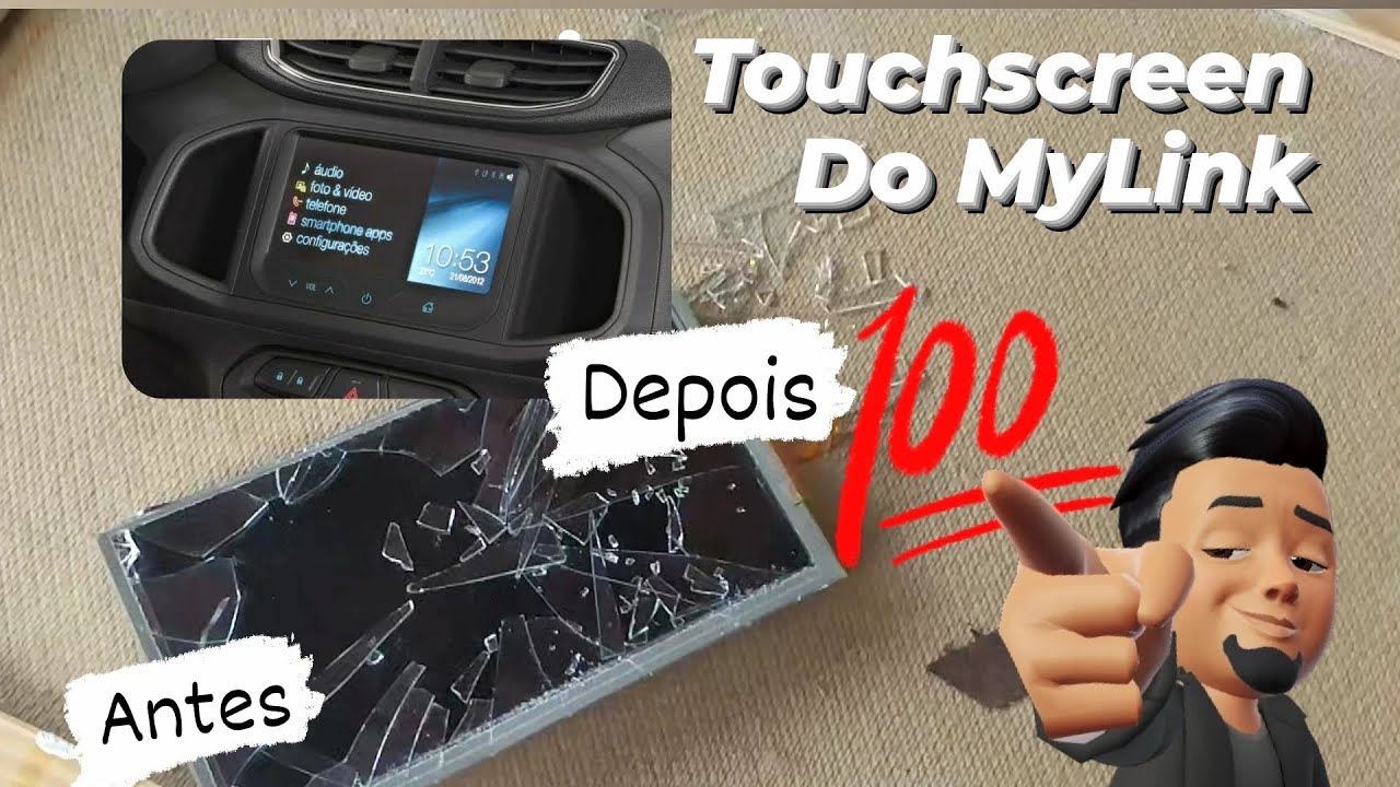 TROCANDO!!! Touch Screen do MyLink Chevrolet Prisma 2014 NO DETALHE!