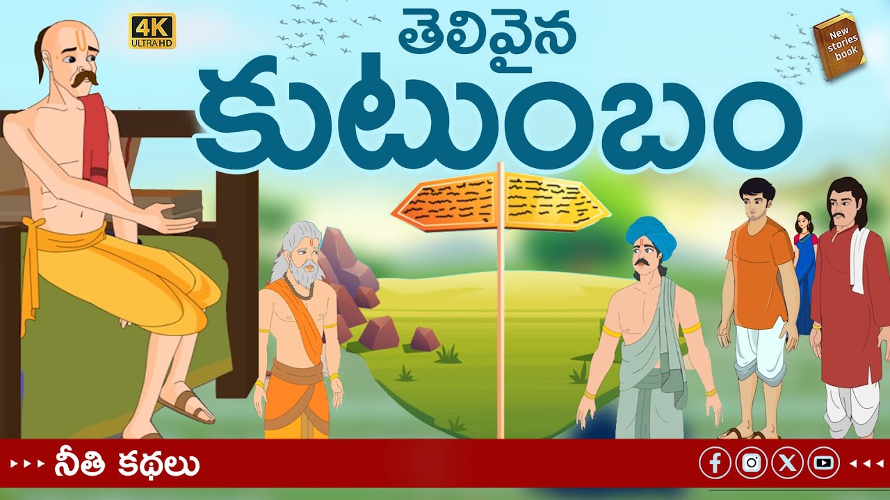 telugu stories - తెలివైన కుటుంబం - stories in Telugu - moral stories in telugu - తెలుగు కథలు
