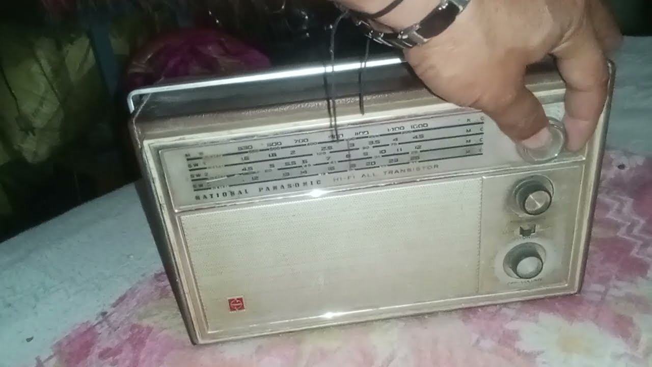 National panasonic R440B classic made in japan radio 📻 📻 - YouTube