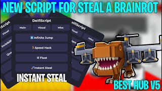 Instant Steal Steal A Brainrot Best Script Instant Steal Fly Teleport Infiniti Jump Esp