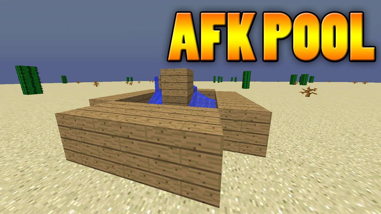 Minecraft 1.8 ~ AFK Pool - YouTube