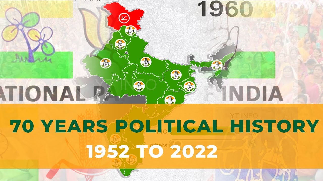 Indian state election history (1952 - 2022) 