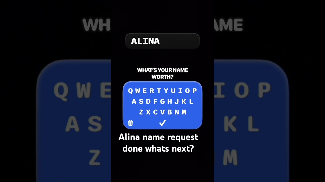 Alina muslim name done. 