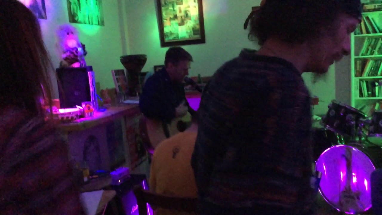 War by Bob Marley cover by Robert Hendry and friends @Sketchy Beats cafe ..