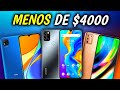 Top🔥Mejores Celulares Por MENOS DE $4000 PESOS🤑2021 ¿qué teléfono comprar? Económicos y buenos