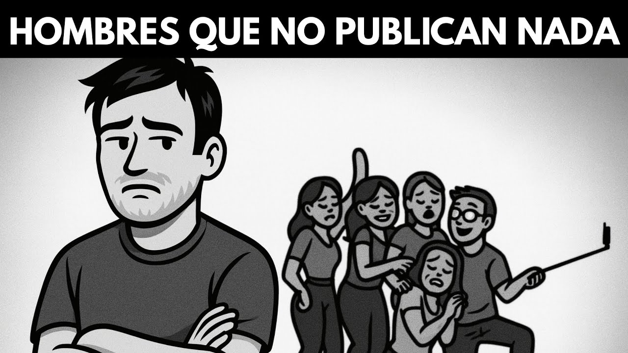 La psicología de los hombres que no publican en redes sociales