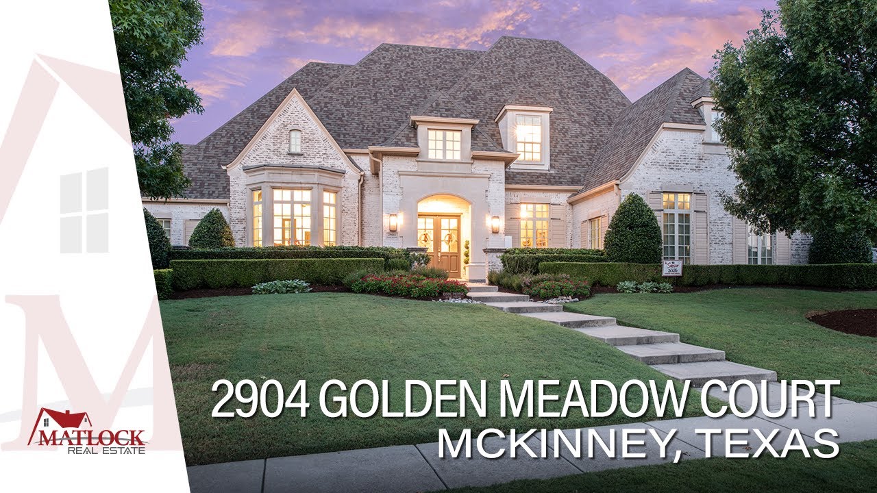 2904 Golden Meadow Court, McKinney, Texas - Stunning Lake View Estate in Lovejoy ISD - Shot in 4K!!!