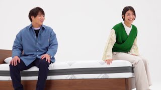 柔道・阿部兄妹、CMで仲の良さ全開！詩が一二三に演技指導！？　新TVCM『私たちもエアウィーヴ・阿部兄妹』篇