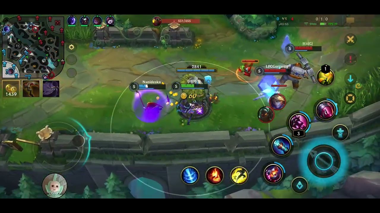 뚜방뚜방 와일드 리프트 S19 PVP 59번째 게임 원딜 징크스 Wild Rift 2026 01 16 20 45 06