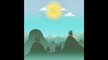 Day night forest  Instagram trend videos loop