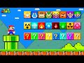 Super mario bros but there are more custom question blocks all episodes