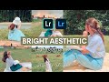 How to Edit Bright Aesthetic Photography | Mobile Lightroom Preset Free Download | Lightroom Editing