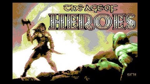 The Age of Heroes - Commodore 64 - Gameplay