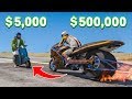 $5,000 Bike VS $500,000 Bike In GTA 5!