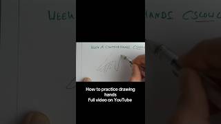 How to practice drawing hands part 1 #howtodrawhands #howtodraw #drawingtraining #beginnerarttips