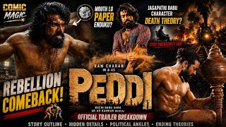 Peddi Is Back On His Feet PEDDI Trailer Hidden Observations Full Story &amp; Breakdown in Telugu