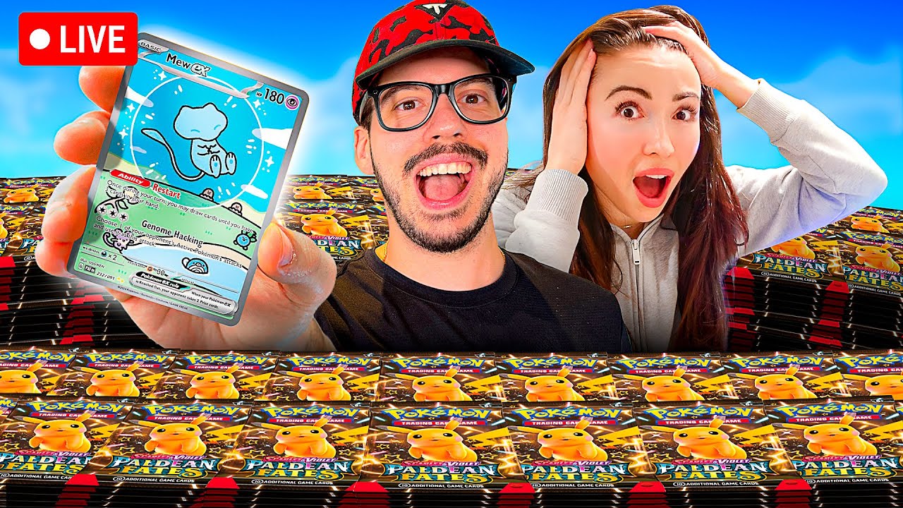 typical gamer pokemon cards 🔴LIVE!