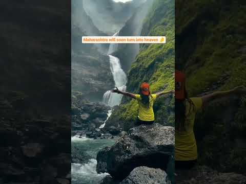 kullu waterfall |bahubali waterfall status🏞 #trending #shortsfeed #shorts #viral