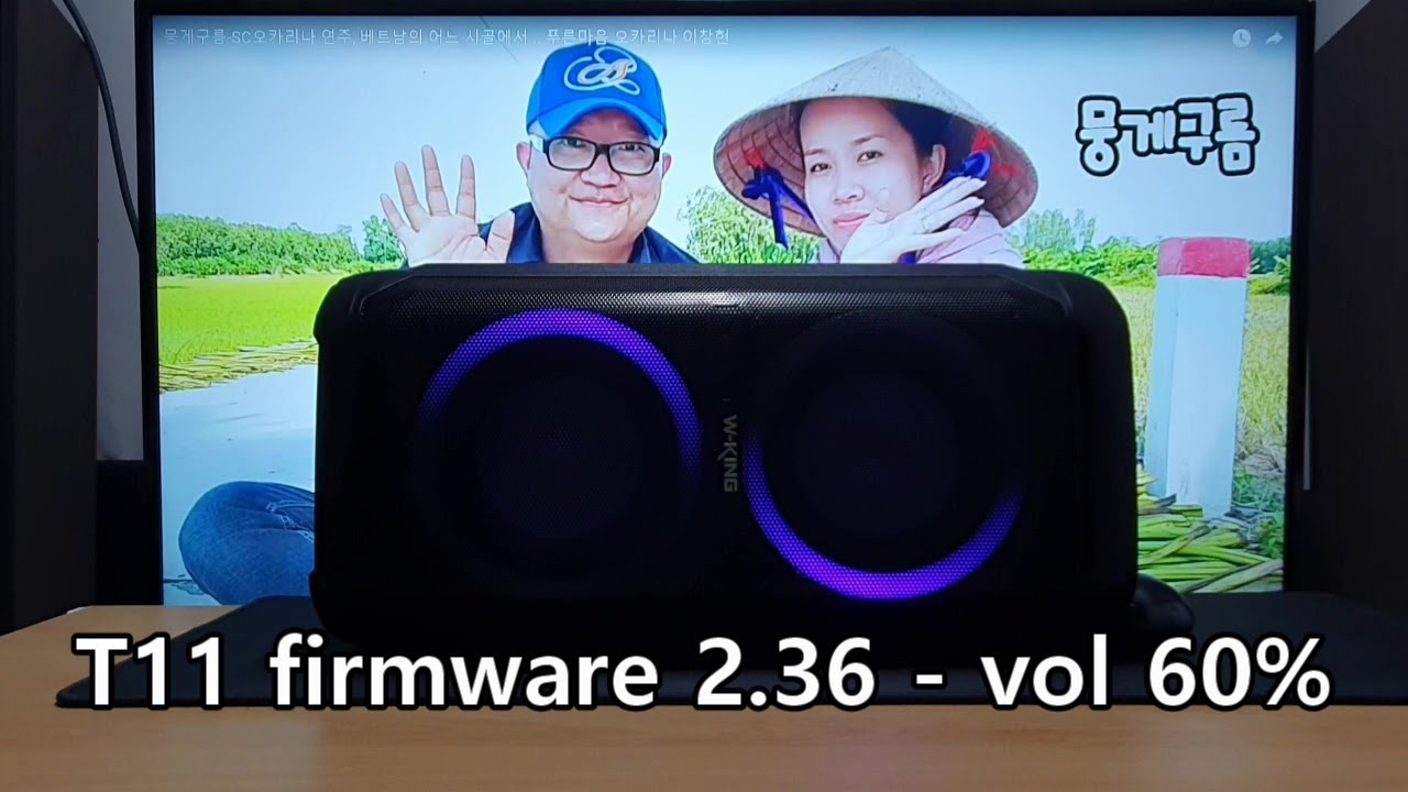 W-king T11 firmware 2.36 VS Default [펌웨어 2.36 과 기본값 비교] bluetooth