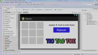 DEVELOPPER SOUS ANDROID - 23 - Jeu du Morpion screenshot 3