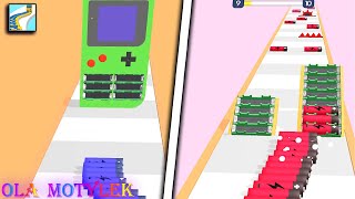 Battery Stack Long Run 🔋🔌🔋*NEW GAME* All Levels Gameplay Trailer Android,ios screenshot 2