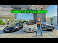 Worlds youngest bitcoin billionaire 100000000 car collection