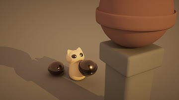 3D Animation Midterm: Cat and Ball