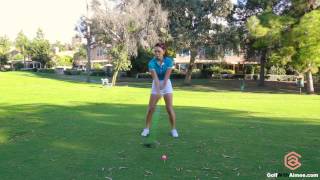 Use Abs to Drive it Longer! | Golf with Aimee