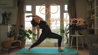 🌼I COMPLETED 60DAYS OF YOGA WITH ADRIENE🌼 - Update and Results!🙏