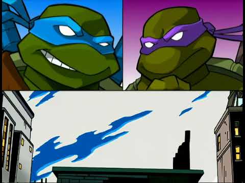 Teenage Mutant Ninja Turtles 2003 Season 5 theme song intro 4k